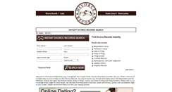 Desktop Screenshot of divorcerecordsbyname.org